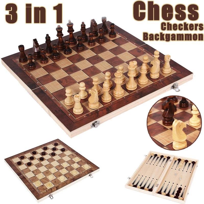Board Game Harvest - Scacchiera 3 in 1, tavolo da