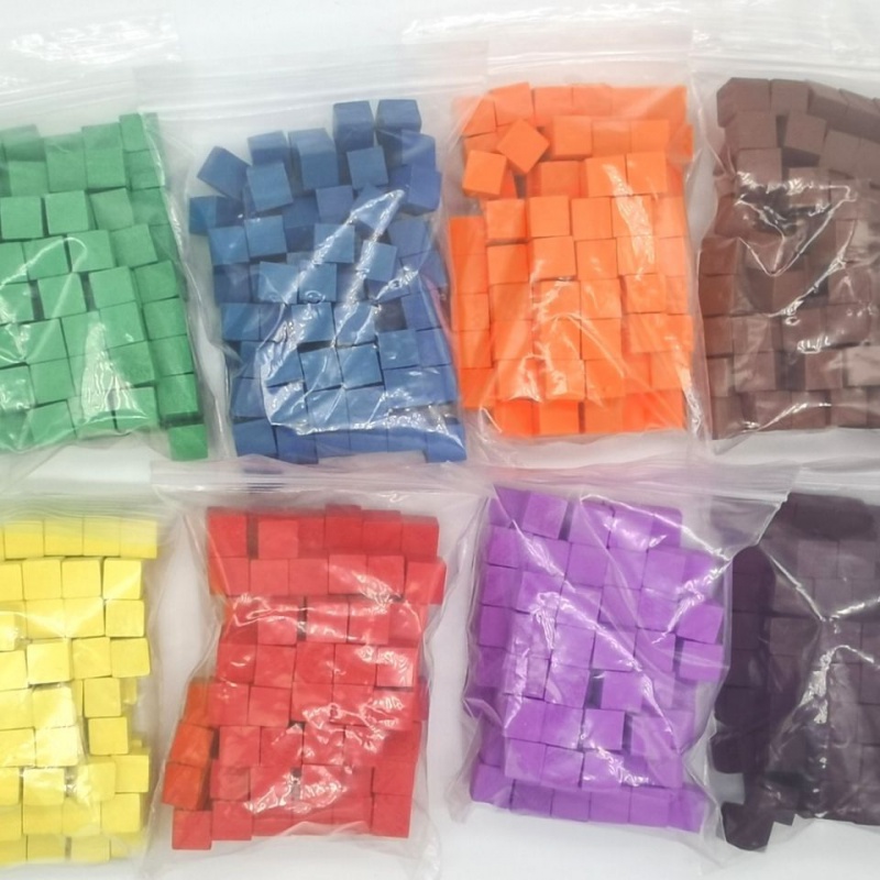 Board Game Bang - 100 Pz/lotto 10mm Cubi di Legno