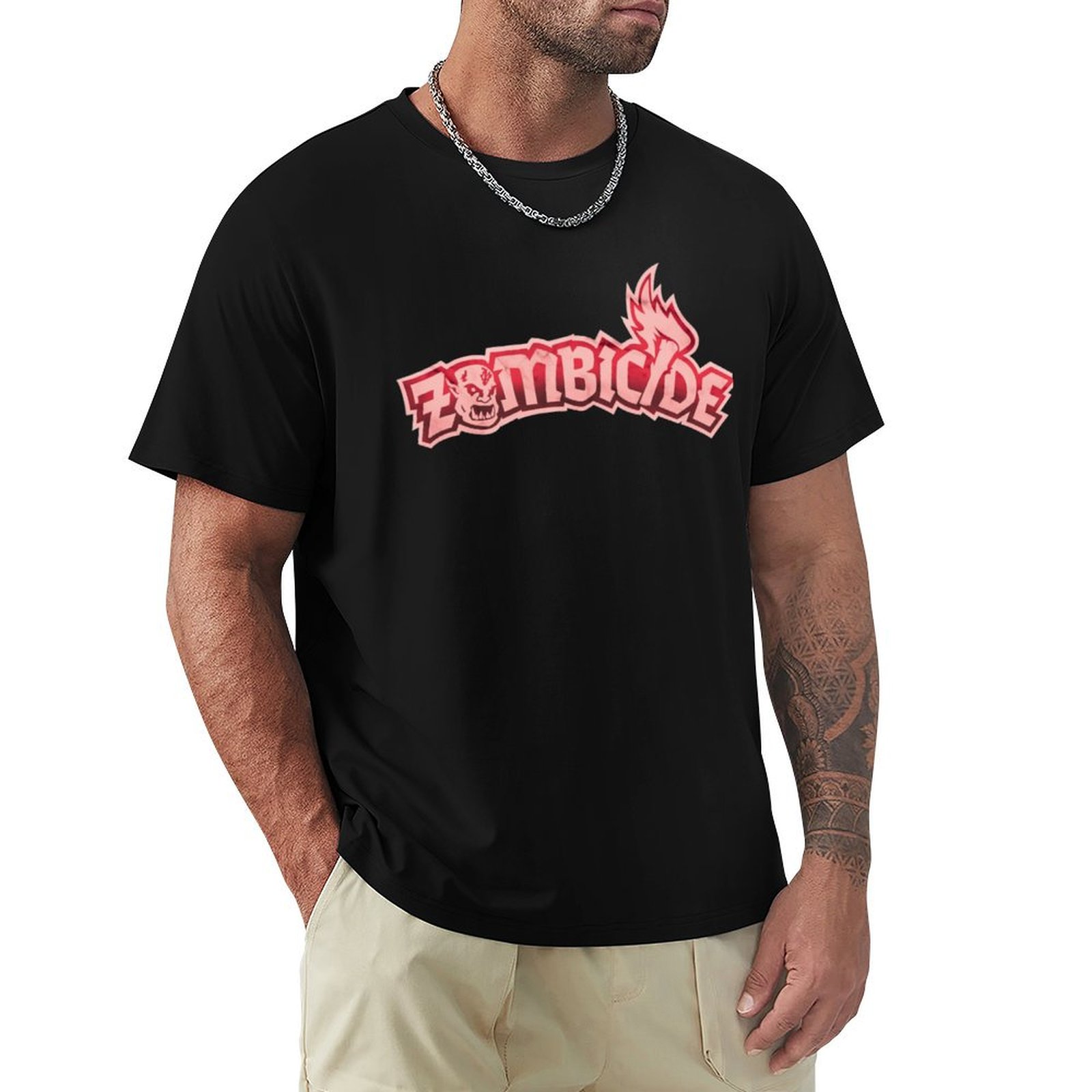 Board Game Zombicide - T-Shirt Zombicide BoardGame Festiva e Semplice