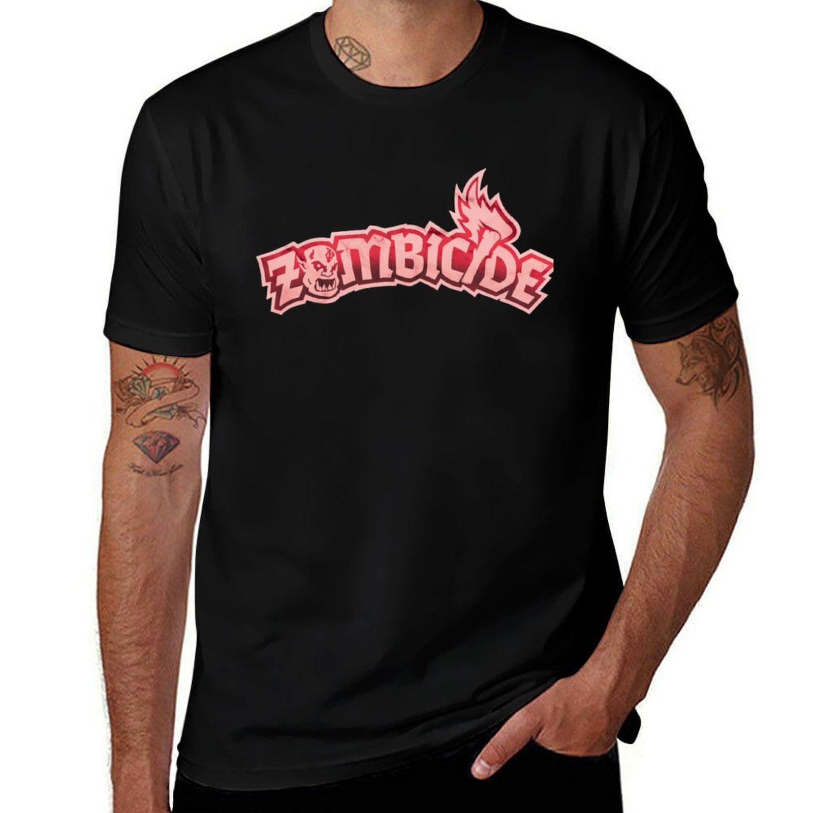 Board Game Zombicide - T-shirt Zombicide BoardGame, vestibilità standard, tinta
