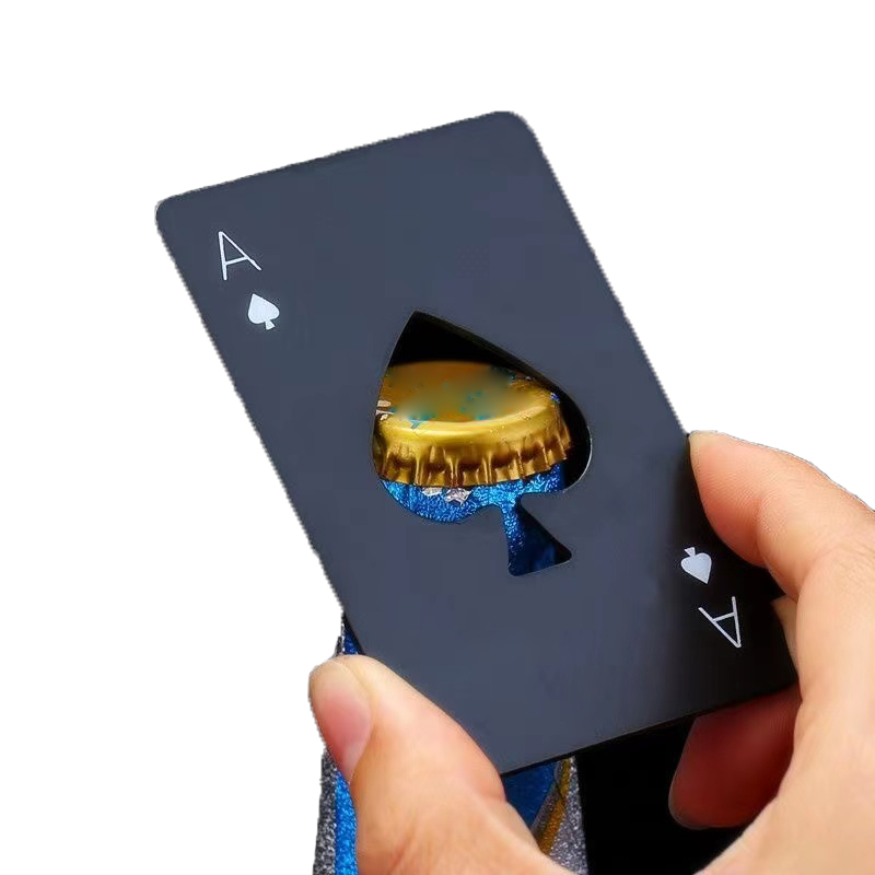 Board Game Hotel - Apribottiglie per birra Poker A Card