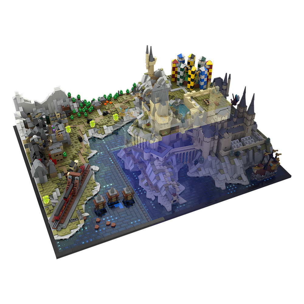 Board Game Jumanji - Gorbricks MOC-203377 Parchi del castello e