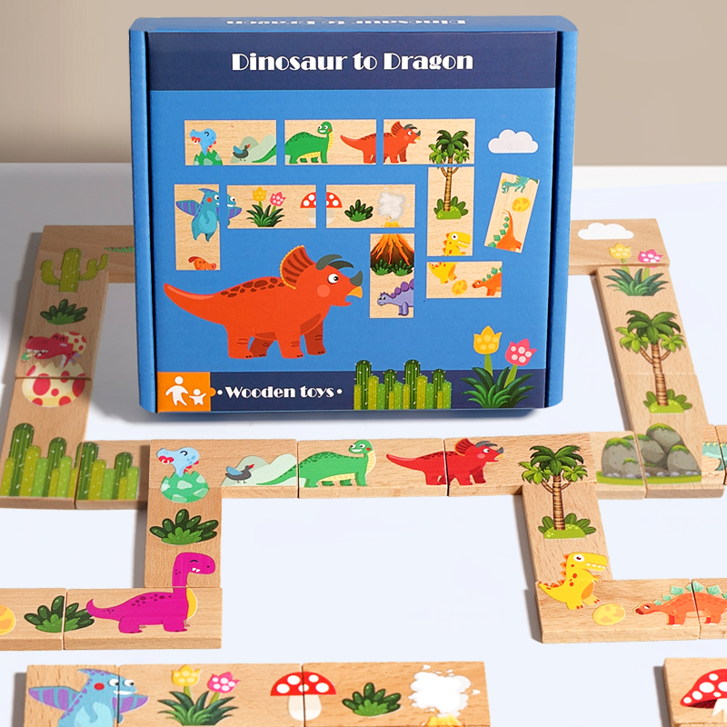 Board Game Education - Puzzle in legno per bambini Modello