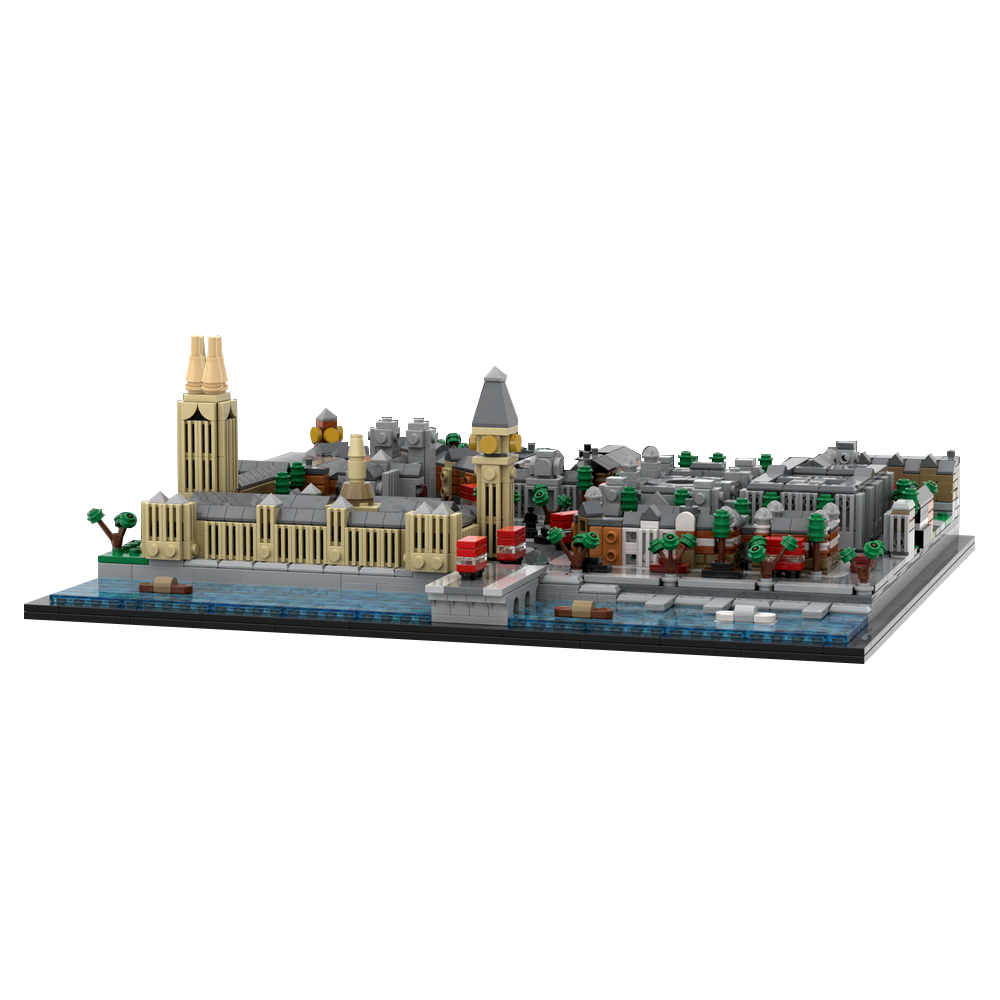 Board Game Jumanji - MOC Londra (Il mondo mago) Mattoncini