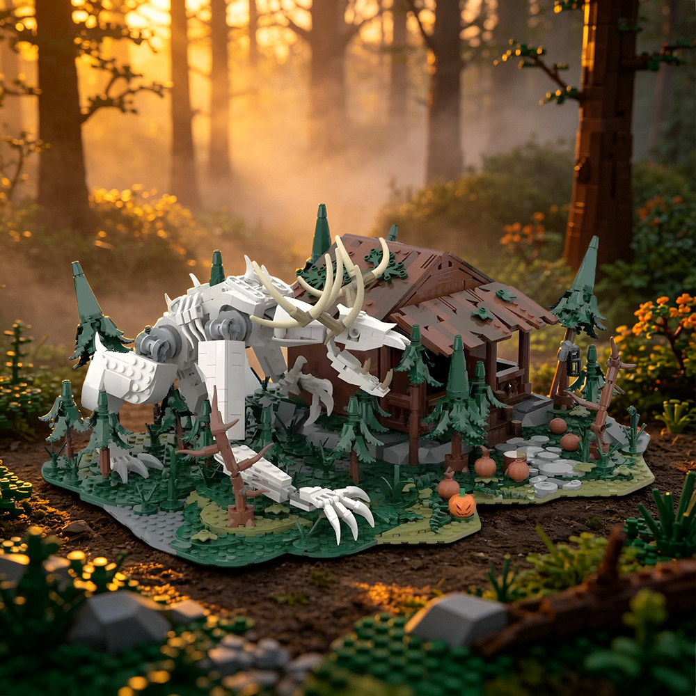 Board Game Jumanji - Kit di Costruzione MOC Wendigo Familiar