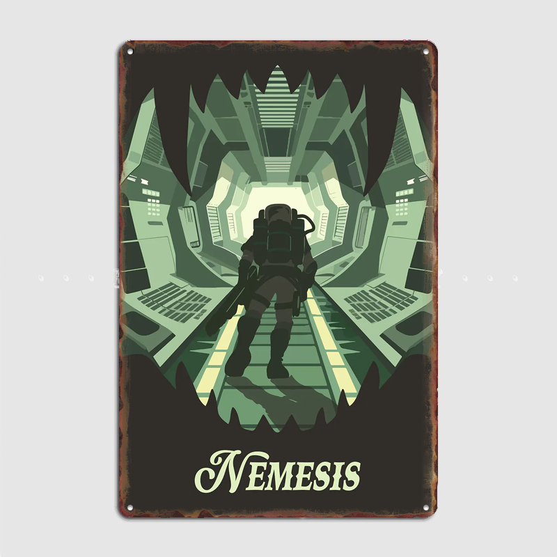 Board Game Nemesis - Poster ispirato al gioco da tavolo