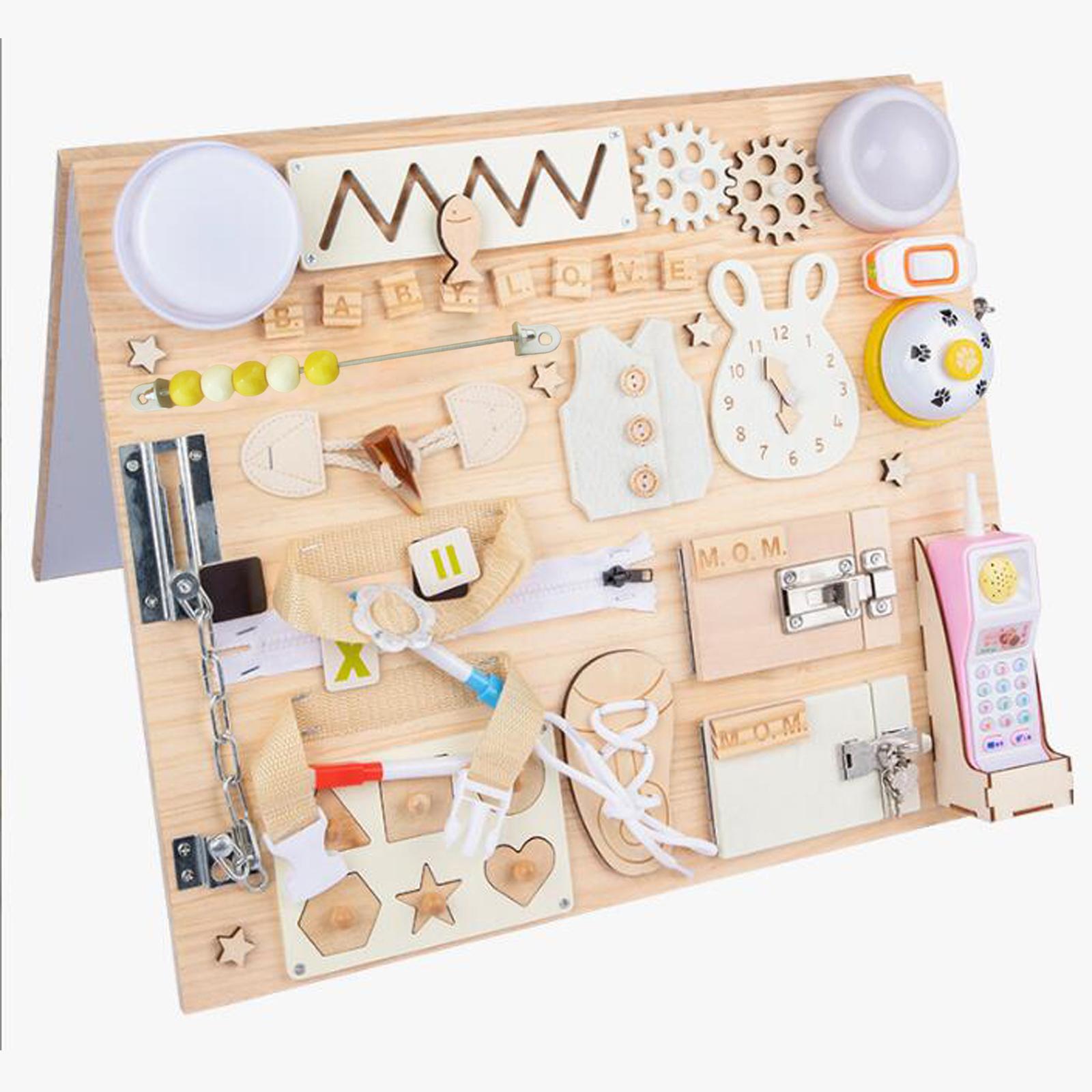 Board Game Education - Accessori per Tavola delle Attività Montessori,