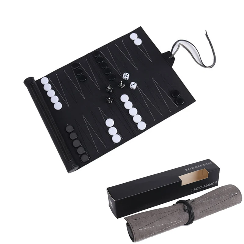 Board Game Harvest - Set di backgammon arrotolabili Set di