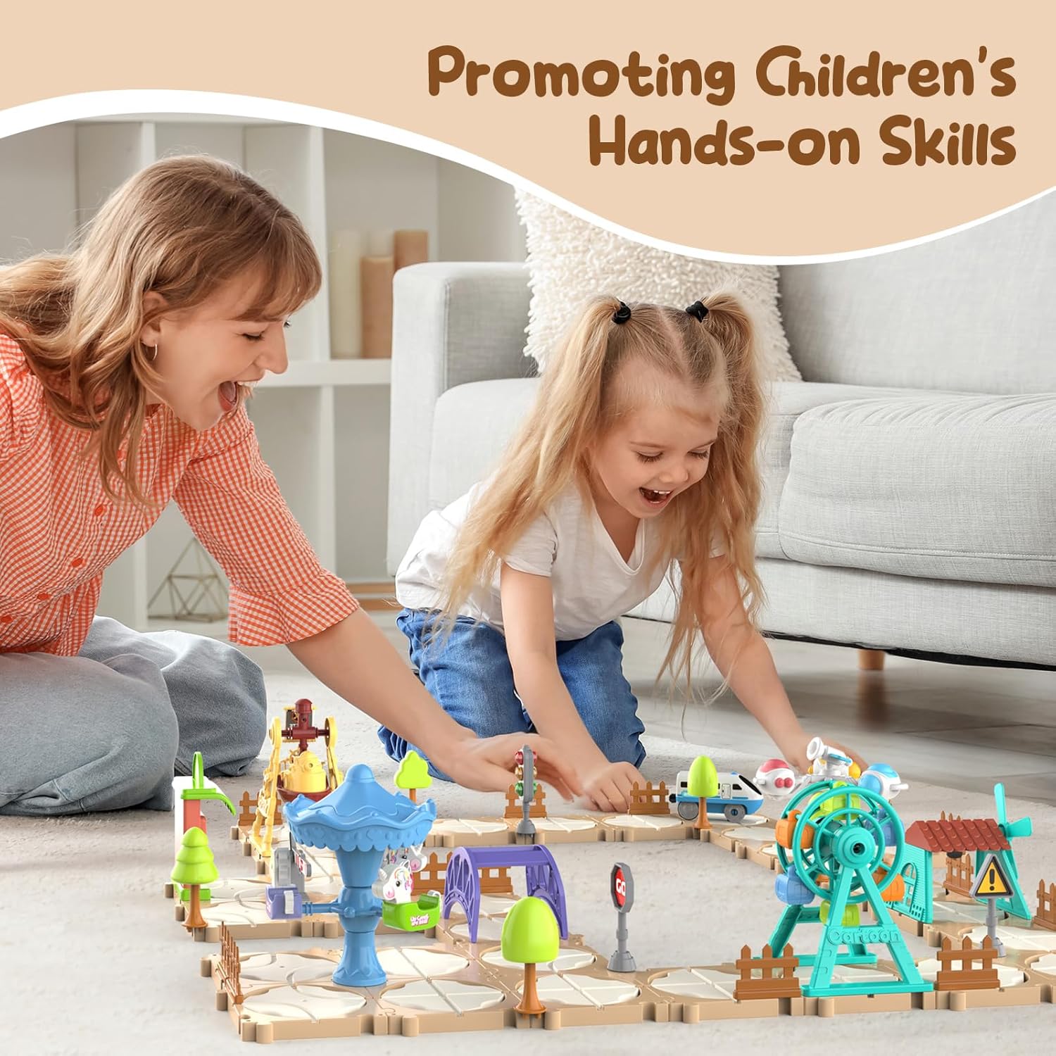 Set di Pista per Auto Puzzle F - Board Game Education recensione e prezzo