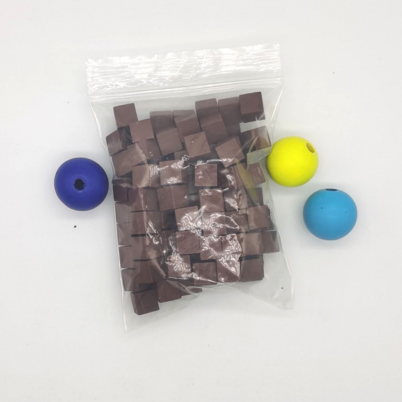 100 Pz/lotto 10mm Cubi di Legn - Board Game Bang recensione e prezzo