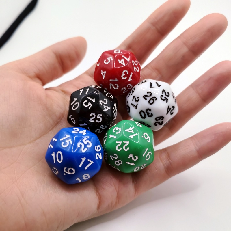 5 pz Cubo 30 Lati D30 Dungeon  - Board Game Yahtzee recensione e prezzo
