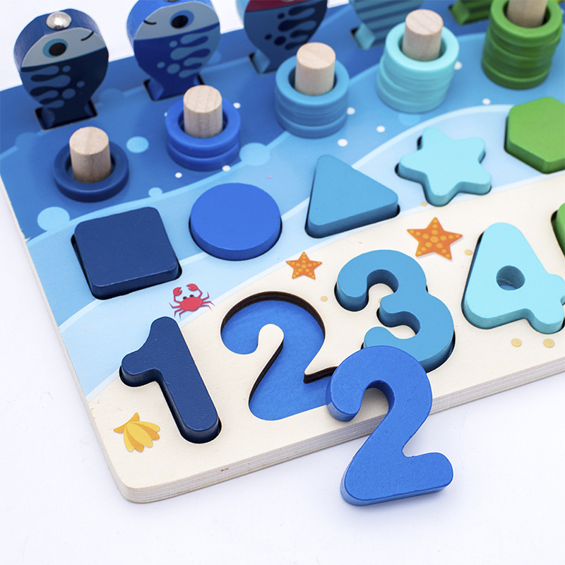 Blocchi di Legno 3D per Bambin - Board Game Harvest recensione e prezzo