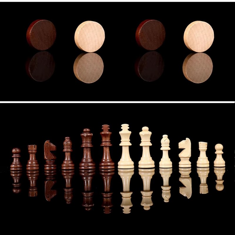 Set di Scacchi in Legno 3 in 1 - Board Game Yearbook recensione e prezzo