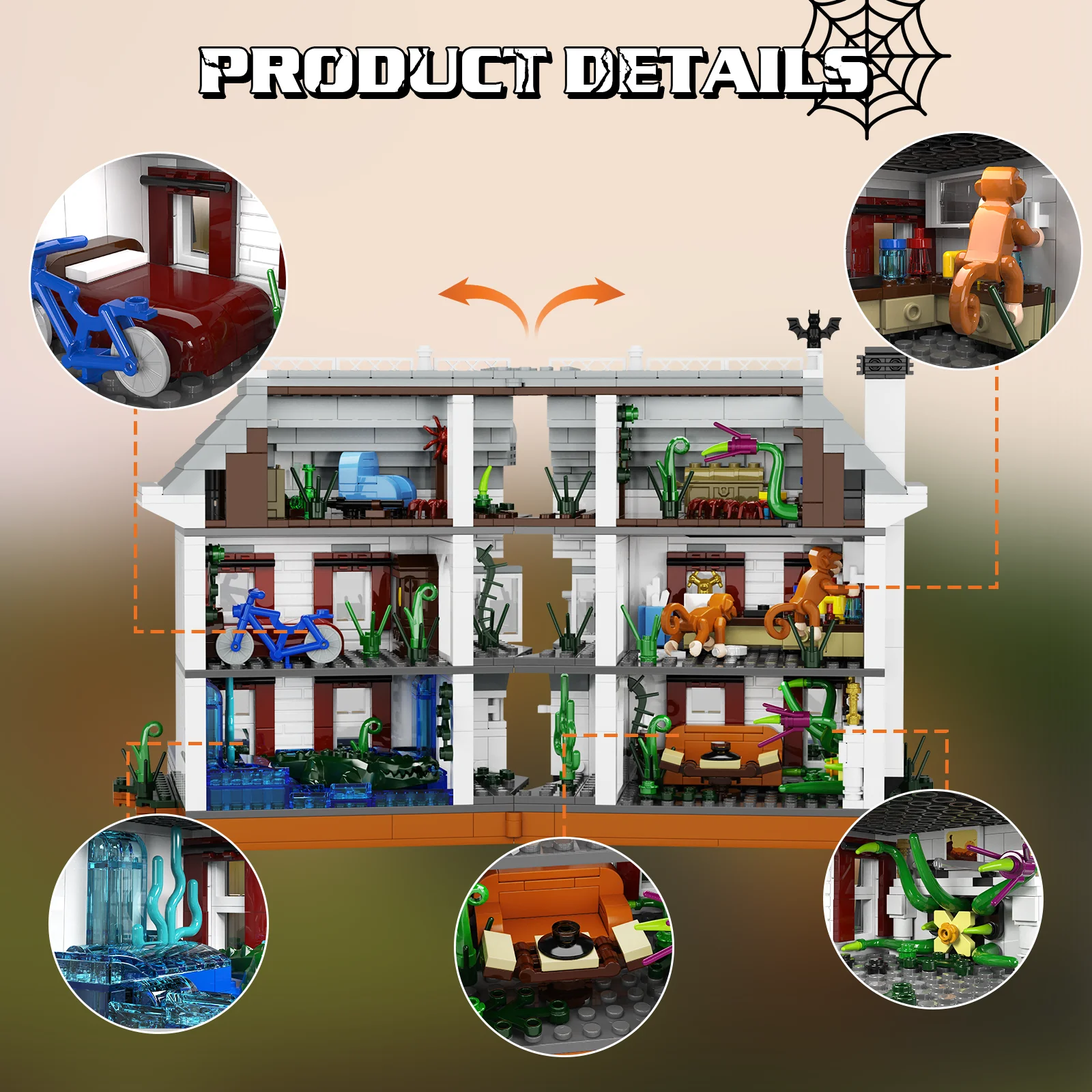 MOC Jumanjiness House Building - Board Game Jumanji recensione e prezzo