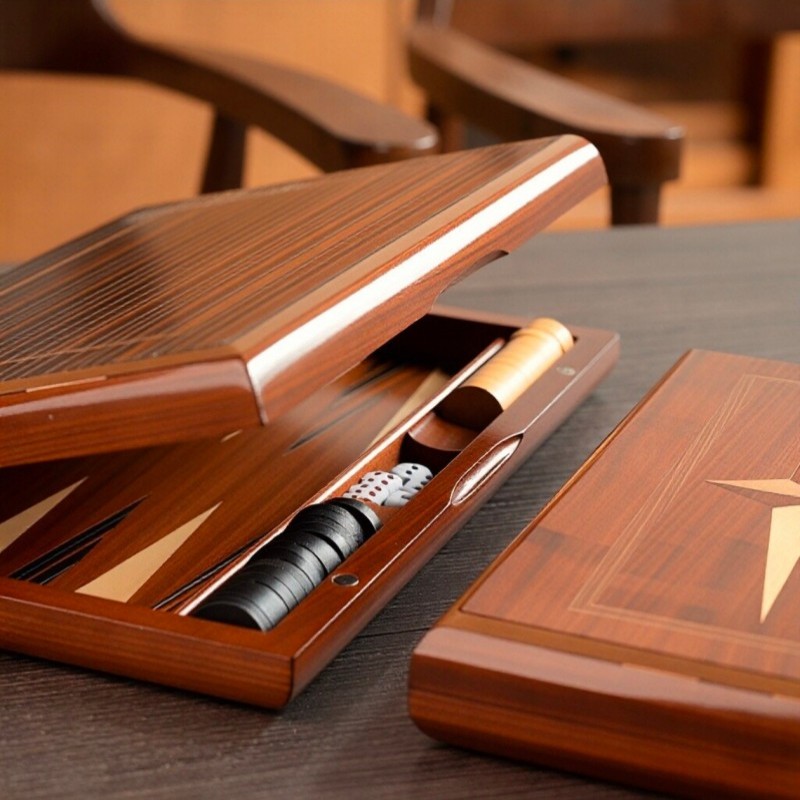 Backgammon in Legno Massello 1 - Board Game Harvest recensione e prezzo