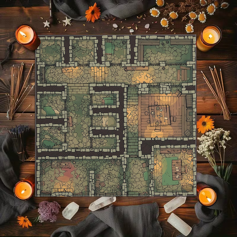 1 tovaglia da gioco Dungeon Ma - Board Game Hotel recensione e prezzo