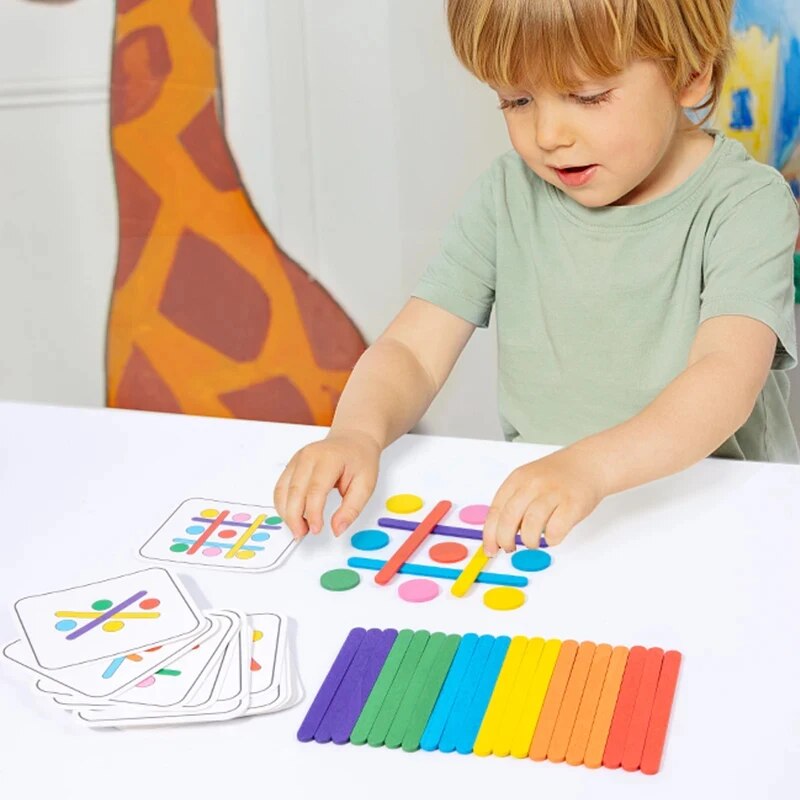 Bambini Arcobaleno Stick Pensi - Board Game Education recensione e prezzo