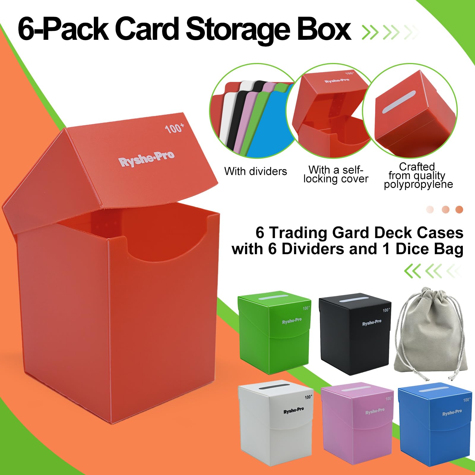 Scatola Porta Carte TCG per 10 - Card Game Deck recensione e prezzo
