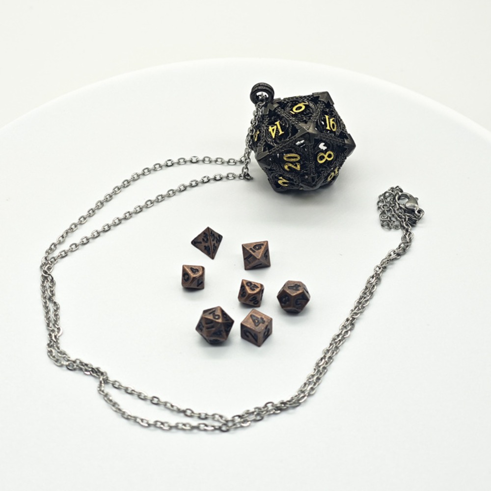 1 Set Collana con Dadi in Meta - Board Game Io recensione e prezzo