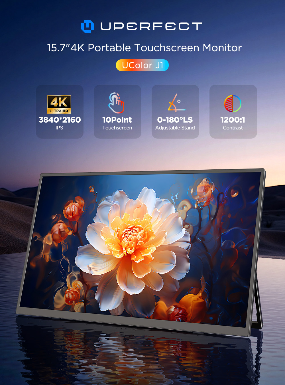 Monitor portatile UPERFECT 4K  - Board Game Journal recensione e prezzo