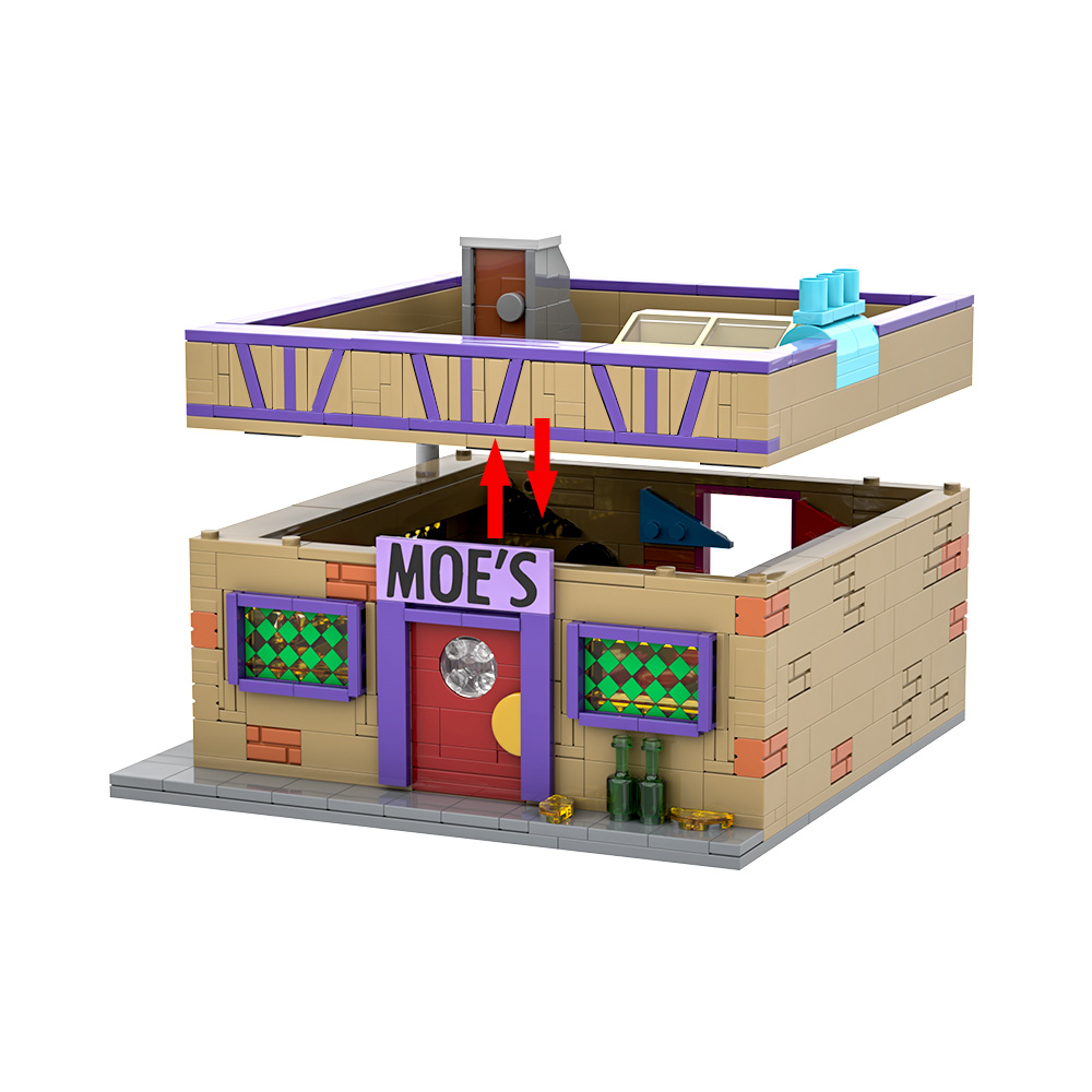 Gobricks MOC Simpsoned Taverna - Board Game Jumanji recensione e prezzo