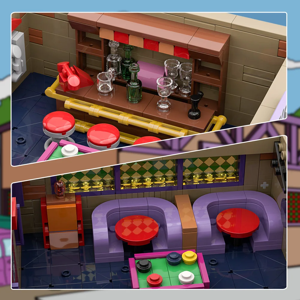 Gobricks MOC Simpsoned Taverna - Board Game Jumanji recensione e prezzo
