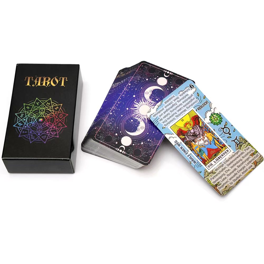  Carte dei tarocchi Deutsch M - Board Game Instruction recensione e prezzo
