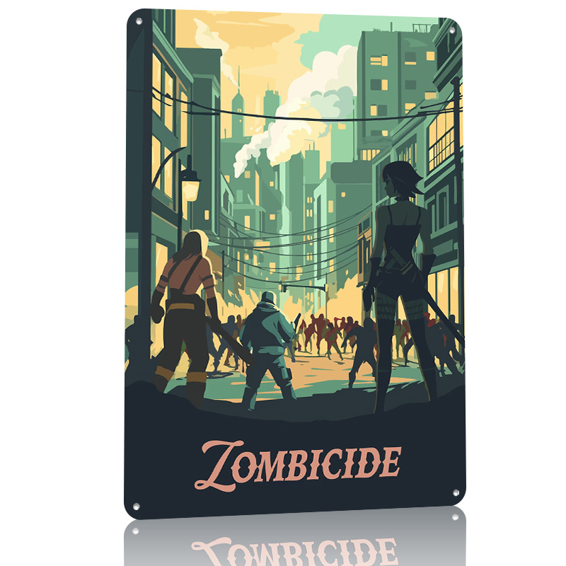 Poster in Metallo Ispirato al  - Board Game Zombicide recensione e prezzo