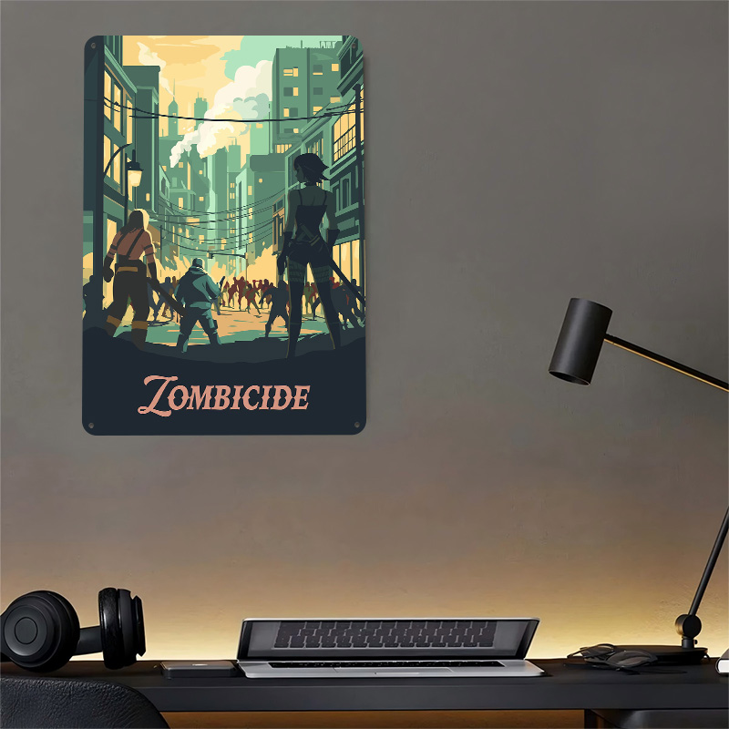 Poster in Metallo Ispirato al  - Board Game Zombicide recensione e prezzo