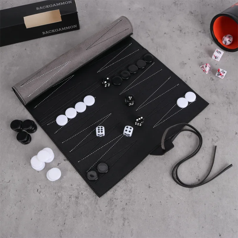 Set di backgammon arrotolabili - Board Game Harvest recensione e prezzo