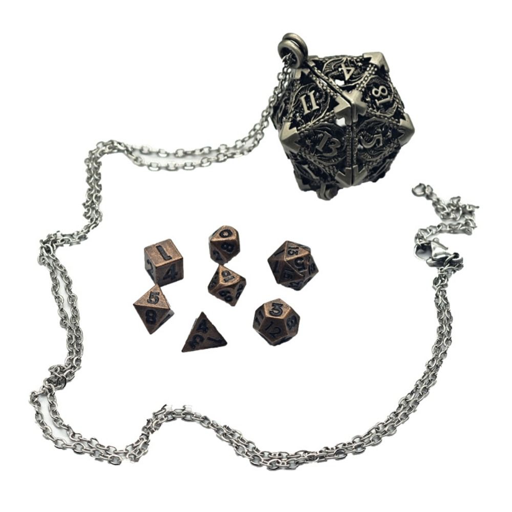 1 Set Collana di dadi in metal - Board Game Io recensione e prezzo