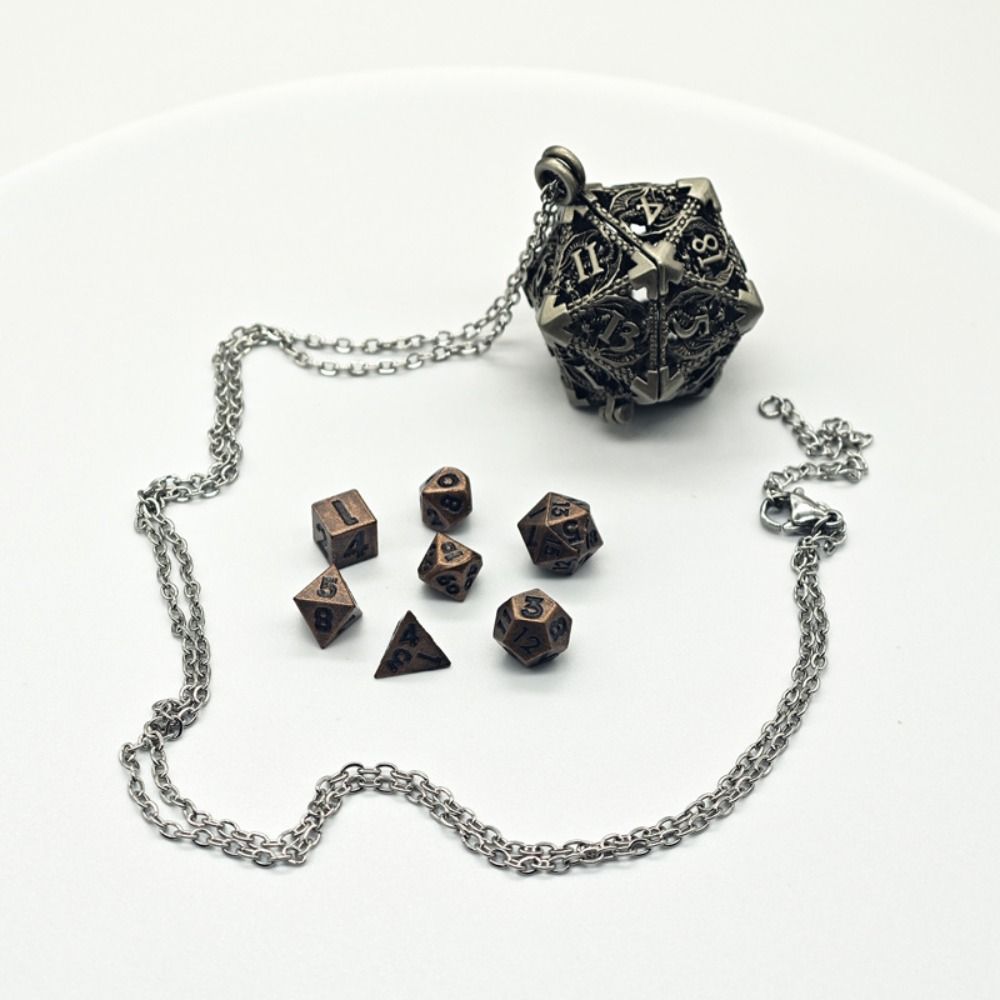 1 Set Collana di dadi in metal - Board Game Io recensione e prezzo