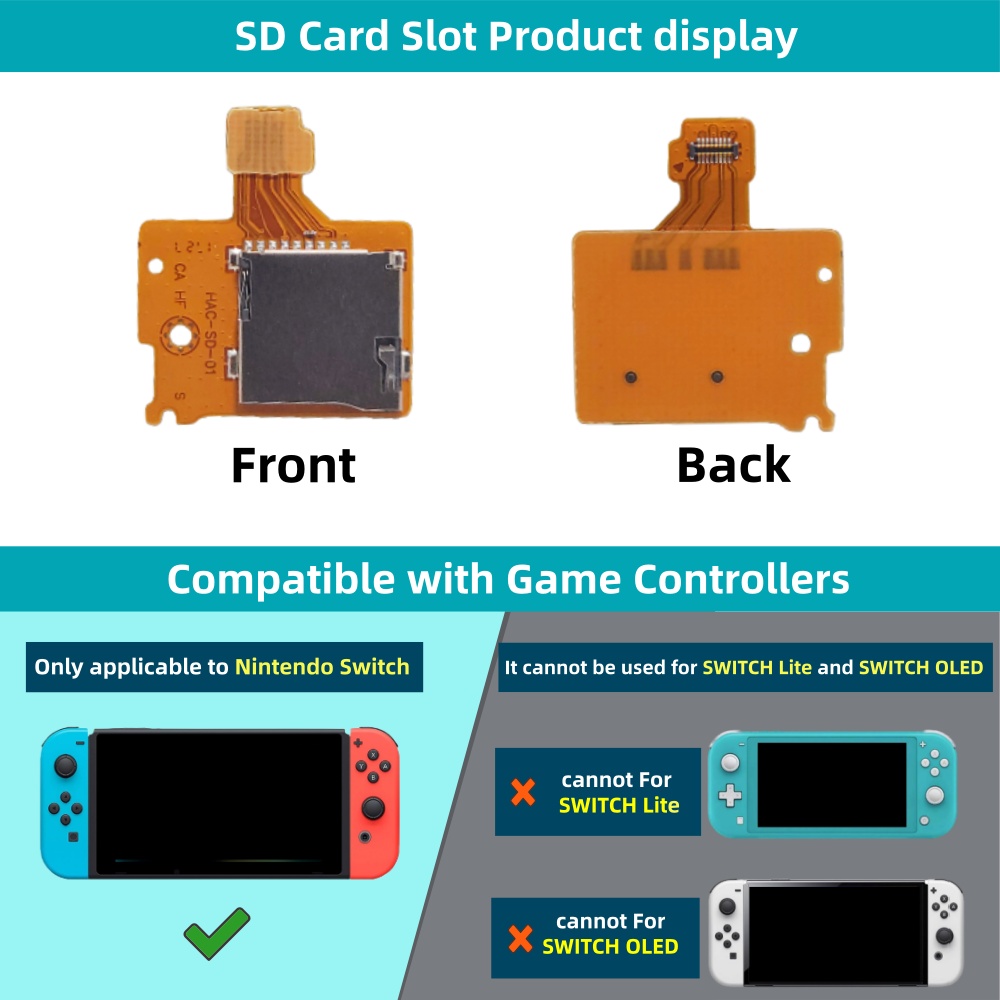 Scheda di Ricambio per Slot Sc - Board Game Nintendo Switch recensione e prezzo